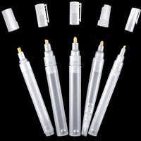 Marqueur graffiti rechargeable vide en plastique de 3 mm, en gros, en stock