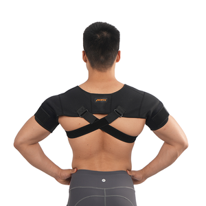 Coussinet de soutien pour épaules, à impression néoprène réglable, Logo personnalisé, médical, <span class=keywords><strong>Double</strong></span> épaule - Product Image 1