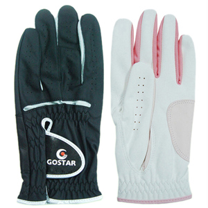 Hồng cabretta da Găng Tay Golf với cabretta reinfoce và lòng bàn tay trong cabretta và khuôn mặt trong da tổng hợp - Product Image 2