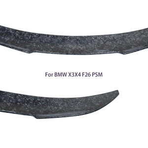 สปอยเลอร์หลังคาร์บอนไฟเบอร์แท้ทรง PSM สำหรับ X4 F26/X4M ปี 2013-2018 - Product Image 3