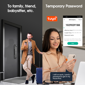 3D nhận dạng khuôn mặt tyua vân tay thông minh khóa cửa Mã thẻ điện thoại thông minh mở khóa vân tay khóa cửa cho nhà thông minh - Product Image 4