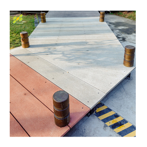 Chống Cháy Vườn hồ bơi công viên chống trượt chi phí thấp bảo trì thấp Composite sợi xi măng <span class=keywords><strong>decking</strong></span> - Product Image 6