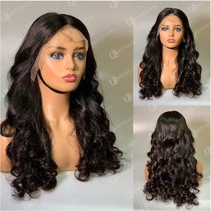 Peluca de cabello humano sin procesar, peluca de cabello Funmi con rizo de <span class=keywords><strong>huevo</strong></span> de 12a, doble estiramiento, venta al por mayor - Product Image 2