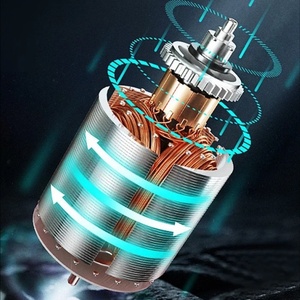 21V Lithium <b>Battery</b> Powered Wrench Dual-Use Multifunctional Brushless Industrial Grade Impact Wrench for Auto Repair Home Use - Product Image 4