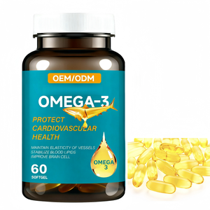 Produttore OEM/ODM di Capsule di Olio di Pesce Omega-3 1000mg Integratori in Bulk per Adulti 60 Capsule Morbide 2 Dosi Giornaliere - Product Image 2