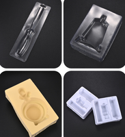 Boîte en plastique PP pliable personnalisée, recyclable, transparente, avec revêtement UV, pour l'emballage de gadgets électroniques, de petits articles de consommation, vente au détail