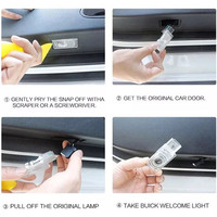 Proyector de sombra de puerta de coche, luz led de bienvenida con logotipo, para Cadillac SRX, ATS, CTS, XTS, luces de cortesía, precio de fábrica