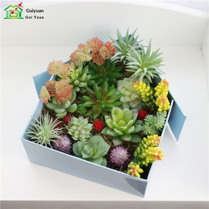 Plantas Suculentas Artificiales de Imitación para Manualidades, Accesorios para Macetas, Decoraciones Florales Artificiales de 10 cm o Menos, Tipo Trompeta DRO - Product Image 2