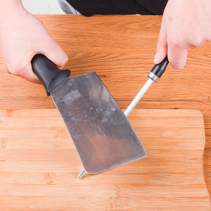<b>Knife</b> <b>Sharpener</b> Stick Stainless Steel Multi Grit Manual Kitchen Tool For Household Use - Product Image 2