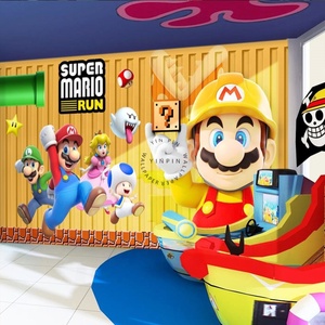 วอลเปเปอร์พื้นหลังห้องเกมซูเปอร์มาริโอตกแต่งบ้านหรูหรา - Product Image 2