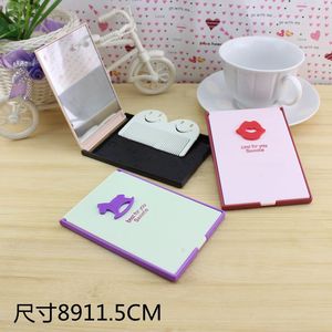 <b>Compact</b> <b>Mirror</b> Square Plastic Folding <b>Mirror</b> With Comb And <b>Mirror</b> 8911.5Cm For Makeup And Gift - Product Image 1