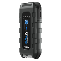 TOPDON V1500 portátil 6 protecciones de seguridad integradas multifunción batería de emergencia Booster banco de energía arrancador de batería de coche para bricolaje