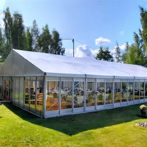 Zulassung 500 Personen Festzelt Veranstaltung Aluminium großes Hochzeitszelt für Outdoor Party