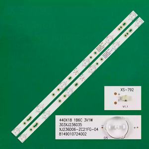 ไฟแบ็คไลท์ทีวี HX-NO.748 สำหรับ VTV23615C XJ236D06-ZC21FG-04 303XJ236035 CRH-K243535T020654I-Rev1.1 GS Led Bar Tv Backlight - Product Image 2