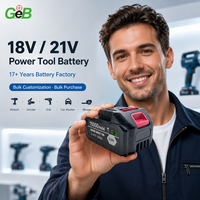 Grosir Pabrik OEM Pengisian Cepat Grosir Baterai Alat Tenaga 18V 21V 1500mAh-10000mAh untuk Alat Crimping Bertenaga Baterai