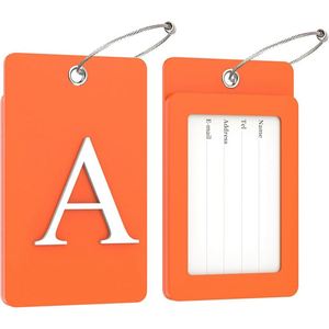 China Factory Supply Durable Custom Silicone 3D Letter Luggage <b>Tag</b> Top Sale Promotional & Business <b>ID</b> <b>Tag</b> - Product Image 1
