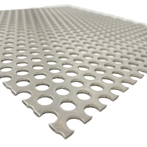 1.5mm Aluminum <strong>Perforated</strong> Metal <strong>Sheet</strong> <strong>Mesh</strong> Round Hole <strong>PVC</strong> Coated Wall Cladding Panel for Screen Application