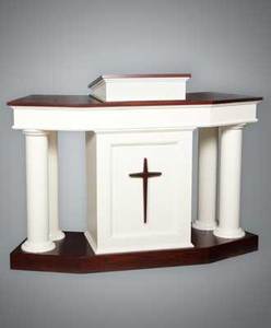 CP-034, Púlpito de Iglesia de Madera de Roble - Product Image 4