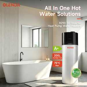 New Energy All in One R290 Air Source Heat Pump Water <b>Heater</b> 200L Hot DHW <b>WIFI</b> Control CE Certificated R290 Eco-friendly Refrige - Product Image 2