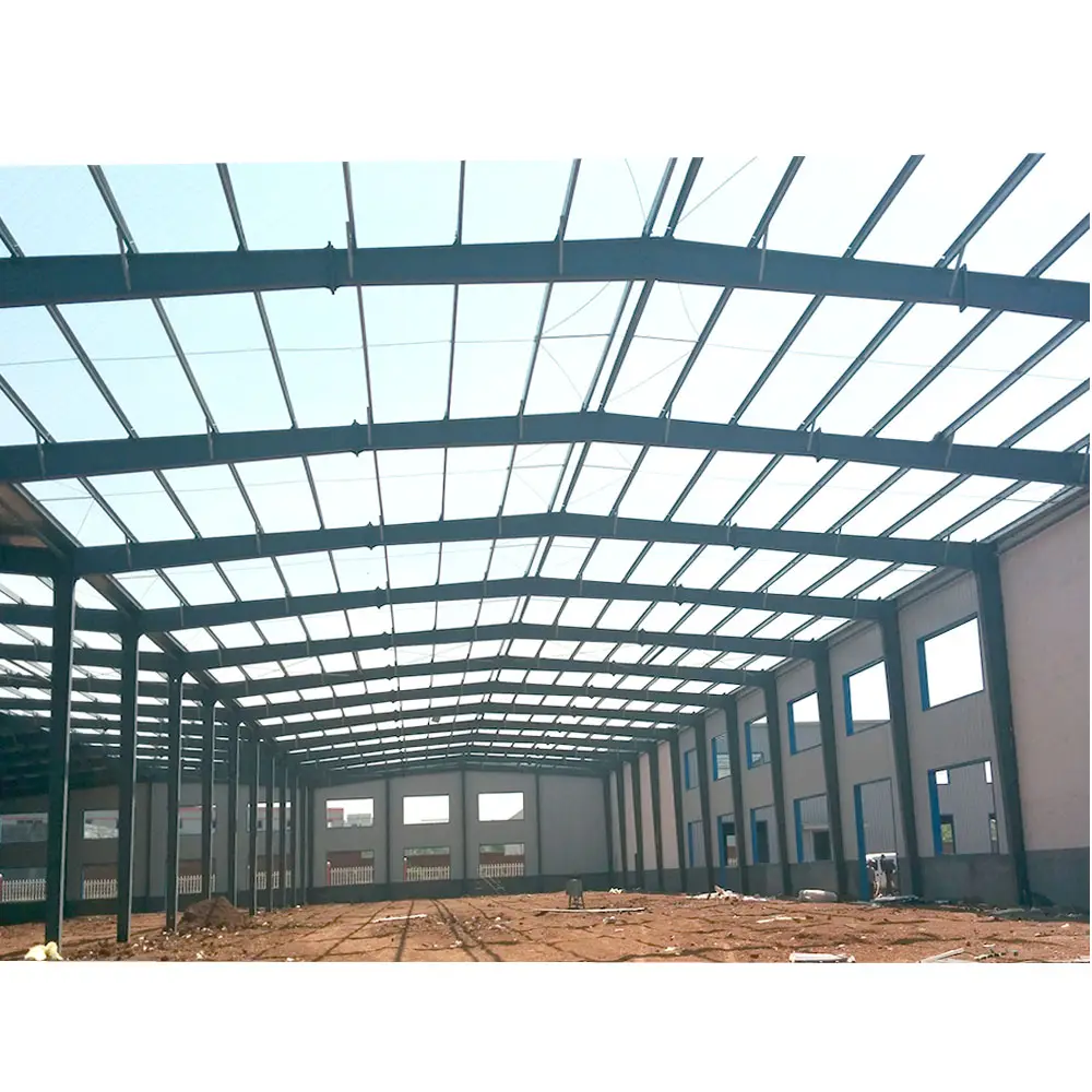 Construcción industrial de Metal, estructura de acero para construcción, oficina comercial, almacén prefabricado