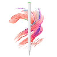 Palm Rejection Plastic Draadloze Oplaad Stylus Pen voor iPad met Kantelgevoeligheid Anti-Foutbediening Oplaadcompartiment