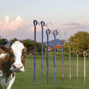 Ancres à picots en acier au carbone zingué, type crochet, <span class=keywords><strong>pour</strong></span> fixation sur bois et béton - Product Image 4