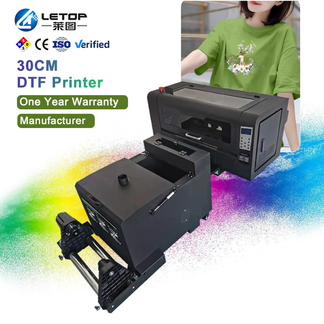 LETOP Factory Small Mini XP 600 XP600 A3 Roll Digital Printing Plotter Dtf Print Inkjet Printer Machine Impresora DTF Printer