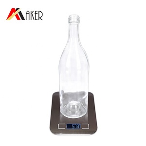 Nouvel article vide rond 750ml clair <span class=keywords><strong>vodka</strong></span> whisky brandy bouteille d'<span class=keywords><strong>alcool</strong></span> en verre avec bouchon en aluminium - Product Image 6