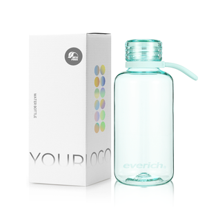 Everich <span class=keywords><strong>Bouteille</strong></span> d'eau Tritan 500ml-Couvercle étanche, poignée portable pour salle de sport - Product Image 4