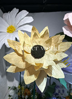 Ensemble de fleurs de lotus en soie et fer forgé haut de gamme personnalisé pour les mariages et les événements de décoration intérieure