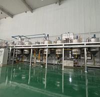 Nouvelle ligne de production automatique de raffinerie de pétrole brut pour le soja, l'huile de palme, le colza, les graines de tournesol, les arachides, les graines de coton, le son de riz