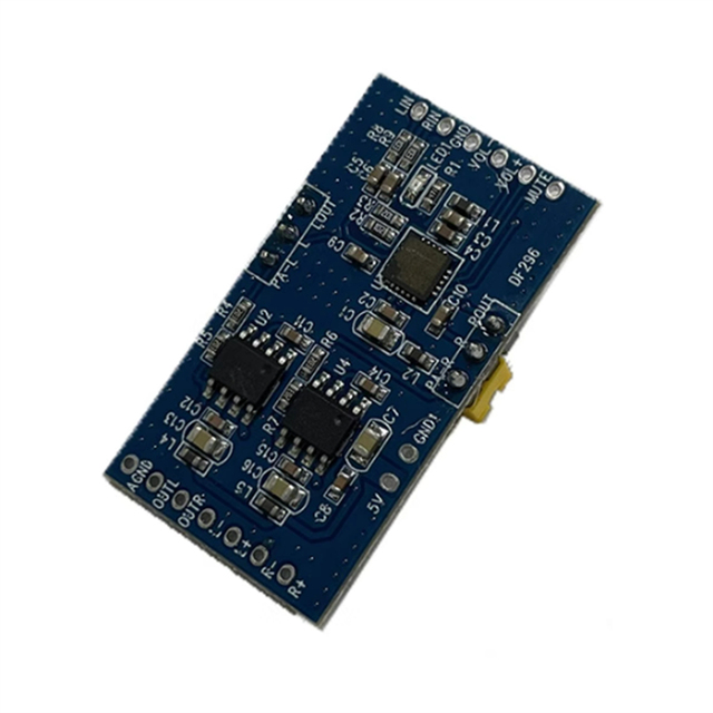 Electronic volume adjustment controller module onboard 3W audio digital power amplifier board buttons to adjust the sound level