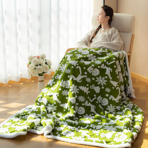 Plaid en Jacquard Personnalisé de Haute Qualité, Ultra Doux, en Polaire et Flanelle, Durable, Plusieurs Tailles Disponibles pour Chambre et Salon - Product Image 1