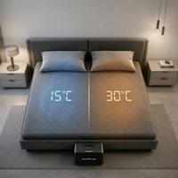 Système de refroidissement intelligent pour lit avec circulation d'eau, surmatelas à contrôle de température, solution de sommeil chauffante et rafraîchissante