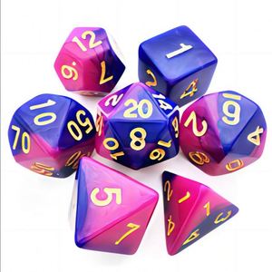 Juego de Dados Poliédricos D20 de Alta Calidad para Juegos de Rol DND, Diseño de Fabricación en Acrílico de 20 mm - Product Image 2