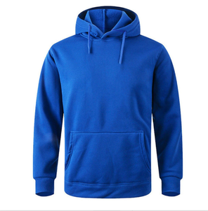 Nouveau pull à capuche uni pour homme, sweat-shirt en coton personnalisé - Product Image 5