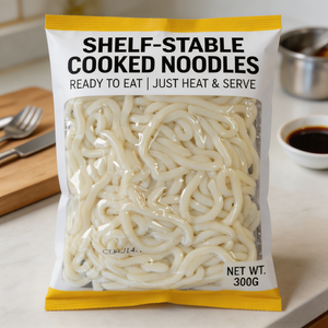 Fideos Cocidos Veganos de Larga Duración, Comida Instantánea Asiática Tradicional - Product Image 2