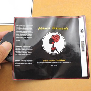 Nuovo stile all'ingrosso felice anno di natale Logo personalizzato PVC Freezer porta etichette di stampa personalizzate Die taglio <span class=keywords><strong>adesivi</strong></span> - Product Image 4