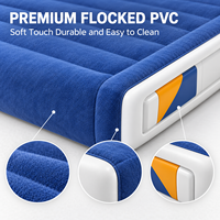 Matelas Gonflable Moderne King Size avec Pompe à Pied Intégrée Personnalisable – Ensemble de Meubles pour Chambre, Camping Intérieur et Utilisation Extérieure