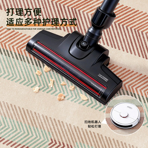 Alfombra de Área con Patrón Geométrico de Estilo Lujoso EIFFEL HOME, Fibra de Poliéster, Resistente al Agua y a las Manchas, para Sala de Estar, Dormitorio, Mesa de Centro - Product Image 2