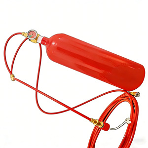 Système d'extinction d'incendie automatique en acier inoxydable du fabricant, avec tube de détection d'incendie rouge <span class=keywords><strong>et</strong></span> modes d'activation directe <span class=keywords><strong>et</strong></span> indirecte - Product Image 3