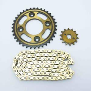 <span class=keywords><strong>Kit</strong></span> d'engrenages et de chaînes de transmission de moto Durable Performance 428H avec pignons à rouleaux pour 150cc - Product Image 5