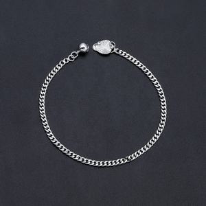 Bracelets à breloques tendance pour femmes, prix de gros abordable, ensemble de bracelets plaqués argent - Product Image 4