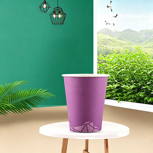 Vasos de Papel para Café de Primera Calidad, Aptos para Alimentos, Elegantes, Plegables y Reciclables para Uso Diario - Product Image 2