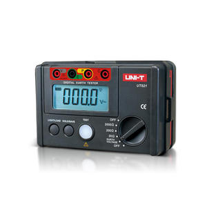 UNI-T UT521 เครื่องทดสอบความต้านทานกราวด์แบบดิจิตอล แสดงผลแรงดันต่ำ แสดงข้อมูลการจัดเก็บข้อมูล แสดงผลการโอเวอร์โหลด จอ LCD มีไฟแบ็คไลท์ - Product Image 3