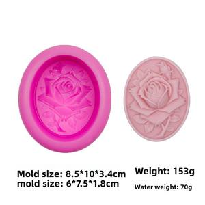 Molde <span class=keywords><strong>de</strong></span> Silicona Antiadherente con Forma <span class=keywords><strong>de</strong></span> Rosa para Decoración <span class=keywords><strong>de</strong></span> Pasteles, Jabones y Chocolates Artesanales, Estilo Flor <span class=keywords><strong>EJ</strong></span> - Product Image 6