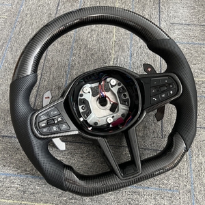 Volant en fibre de carbone pour <span class=keywords><strong>BMW</strong></span> G22 G42 G29 G20 M340i 2018 G21 G23 G26 2019 2020 2021 <span class=keywords><strong>2022</strong></span> 2023 2024 - Product Image 2