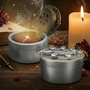 Boîte en plastique mécanisée pour les secrets de la chambre, Basilisk |   Boîte à bague de fiançailles secrète |   Objet de collection Potterhead pour bureau - Product Image 6
