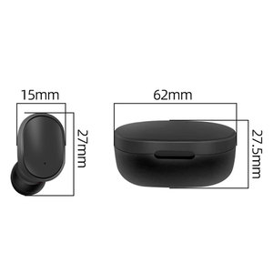 Giá rẻ nhất Mini TWS không dây Bluetooth Tai nghe cho điện thoại thông minh Bluetooth v5.0 thể thao Tai nghe A6S đúng stereo không dây Earbuds - Product Image 3