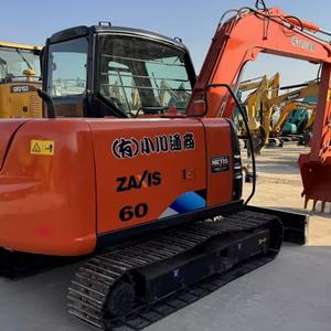 รถขุดมือสอง Hitachi Zx60 ขนาด 6 ตัน รถขุดไฮดรอลิกขนาดกะทัดรัด  ขายดี คุณภาพสูง Zx70 Zx50u Zx75ur - Product Image 1